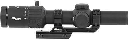 Sig Sauer Electro-Optics SOTM81000 Tango-MSR LPVO 1-8x24mm 30mm Tube Illuminated Red MSR BDC8 Reticle Features Throw Lever  &  ALPHA-MSR Mount
