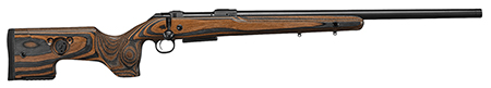 CZ-USA 07504 CZ 600 Range Full Size 6mm Creedmoor 5+1 24" Black Nitride Steel Threaded Barrel, Black Drilled  &  Tapped Receiver, Brown  &  Gray Laminate Fixed w/Adj Cheek Rest Stock, Right Hand