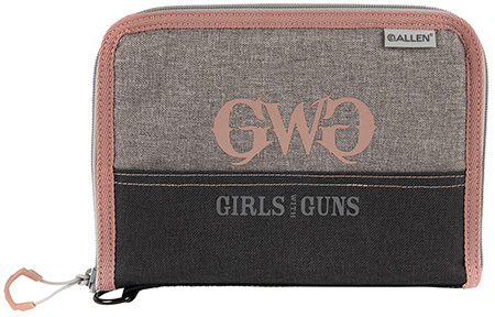 Girls With Guns 9072 Roses Are Gold  Gray w/Rose Gold Accents Polyester Holds Handgun