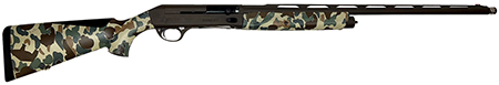 Sauer SASA1226CBFBOS SL-5 Waterfowl 12 Gauge 3.5" 3+1 26", Brown Cerakote Barrel/Rec, Fred Bear Old School Camo Furniture, LPA Front Sight, 5 Ext. Chokes Included