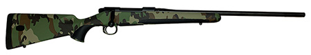 Mauser M18USMC7MT M18  7mm Rem Mag 4+1 24.40" Black Threaded Barrel Black Steel USMC Camo Fixed with Storage Compartment Stock Right Hand