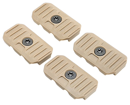 Strike Industries AR-CM-COVER-S-FDE Cable Management Cover Short 1.57"L Flat Dark Earth Polymer for M-Lok
