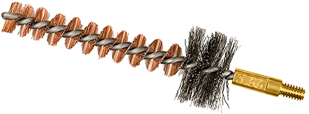 Otis FG367HT Chamber Brush  5.56mm Rifle #8-32 Thread 1" Bronze/Steel Bristles
