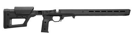 Magpul MAG1199-BLK Pro 700 Lite SA Black Adjustable Synthetic Stock with Aluminum Chassis  &  Interchangeable Grips for Remington 700 Short Action Ambidextrous