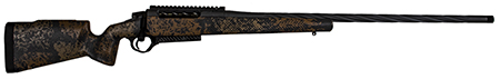 Seekins Precision 0011710115DS Havak PH2 Full Size 6.5mm Creedmoor 5+1 24" Charcoal Gray Fluted/Threaded Barrel, Black Picatinny Rail Stainless Steel Receiver, Desert Shadow Camo Fixed Synthetic Stock