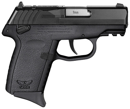 SCCY Industries CPX1CBBKRDRG3 CPX-1 Gen3 RDR 9mm Luger 10+1 3.10" Black Polymer w/Picatinny Rail Serrated Black Nitride SS Slide Black Polymer Grip