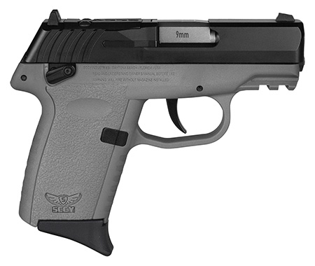 SCCY Industries CPX1CBSGRDRG3 CPX-1 Gen3 RDR 9mm Luger 10+1 3.10" Sniper Gray Polymer w/Picatinny Rail Serrated Black Nitride SS Slide Sniper Gray Polymer Grip