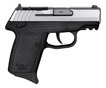 SCCY Industries CPX1TTBKRDRG3 CPX-1 Gen3 RDR 9mm Luger 10+1 3.10" Black Polymer w/Picatinny Rail Serrated SS Slide Black Polymer Grip