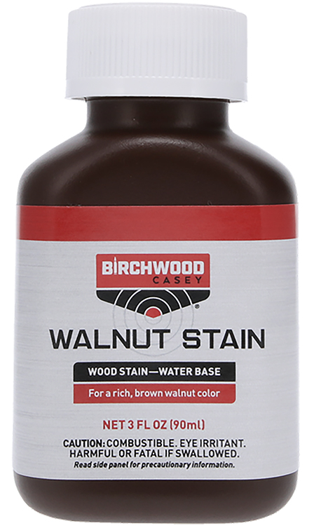 Birchwood Casey 24123 Walnut Wood Stain Water-Based 3 oz. Bottle