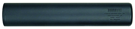 Barrett 18412 AM 338 made of Black Titanium with 1.80" Diameter, 9.90" OAL  &  3/4"-24 tpi Thread Pattern for 338 Cal or Lower Includes Barrett Muzzle Brake Adaptor