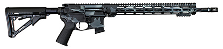 Alexander Arms RVP17U Varmint Predator 17 HMR  10+1 18" Barrel, Urban Camo, Black 6 Position Magpul CTR Stock, Finger Grooved Black Polymer Grip, Optics Ready