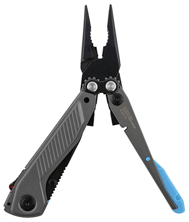 S.O.G SOG29550241 Flash MT Urban Gray/Cyan Cryo D2 5.60" Long Plain Blade