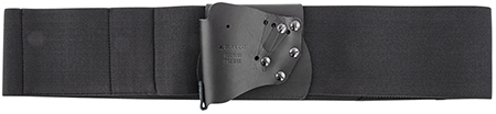 Galco UWERBKXL UnderWraps Elite Black XL Leather/Nylon Handgun