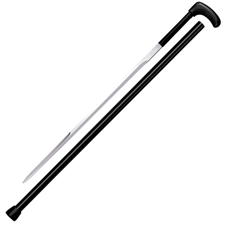 Cold Steel CS88SCFD Sword Cane  3Cr13MoV SS Blade, Black Heavy Duty Nylon Handle