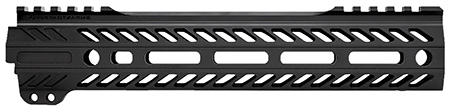 Angstadt Arms AA010HGMLT Ultra Light Handguard  made of Aluminum with Black Anodized Finish, M-LOK Style, Picatinny Rail  &  10" OAL for AR-15 Includes Hardware
