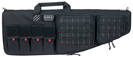 GPS Bags T32ARB Tactical AR Case 32" Black 1000D Nylon with Mag  &  Storage Pockets, Lockable Zippers, External Handgun Pocket  &  DuPont Teflon Coating