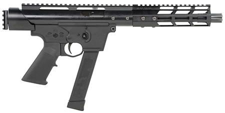 Tactical Superiority SIA-TAC09-085RD Tac-9  9mm Luger 8.50" Black Hard Coat Anodized Rec Picatinny Rail End Cap Black A2 Grip Includes Red Dot