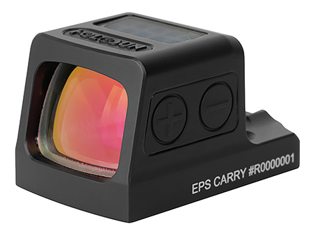Holosun EPSCARRYRDMRS EPS Carry  Black Anodized 1 x  0.58" x 0.77" 2 MOA Red Dot/32 MOA Circle Multi Reticle