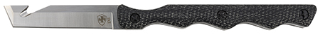 Templar Knife NTKB222 Neck  2.46" Fixed Tanto Plain Powder Coated D2 Steel Blade/ 4.22" Black Canvas Micarta Handle Includes Lanyard/Sheath