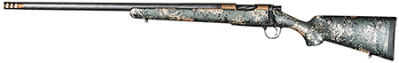 Christensen Arms 8010621200 Ridgeline FFT 308 Win 4+1 20" Carbon Fiber/Threaded Barrel, Burnt Bronze Cerakote, Green with Black/Tan Accents Stock, Left Hand