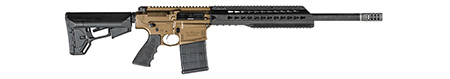 Christensen Arms CA101543137235 CA-10 DMR  6.5 Creedmoor 20+1 20" Barrel, Burnt Bronze Cerakote Metal Finish, Black Adjustable Magpul STR Stock, Black Polymer Grip