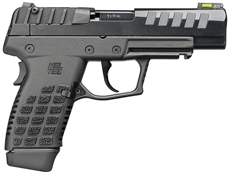 Kel-Tec P15BLK P15  Compact Frame 9mm Luger 15+1 4" Black Steel Barrel, Black Nitride Serrated Steel Slide, Black Polymer Frame w/Picatinny Rail, Black Stippled Grip, Ambidextrous