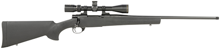 Howa HGP265B M1500 Gamepro Gen2 6.5 Creedmoor 5+1 22" Threaded Barrel, Blued Metal Finish, Black Fixed Hogue Pillar-Bedded Overmolded Stock, Includes 4-12x40mm Scope