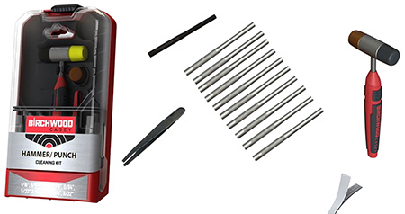 Birchwood Casey HMPNCHKIT Hammer  &  Punch Kit  19 Pieces