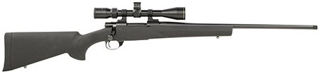 Howa HGP2308B M1500 Gamepro Gen2 308 Win 4+1 22" Threaded Barrel, Blued Metal Finish  &  Black Fixed Hogue Pillar-Bedded Overmolded Stock, Includes GamePro 4-12x40mm Scope