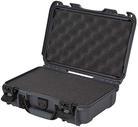 Nanuk 9091007 909  Waterproof  &  Airline Approved Graphite Resin w/ Cubed Foam 11.44" L x 7" W x 3.68" H Interior Dimensions