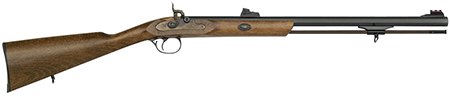 Traditions R3300801 Deerhunter  50 Cal Percussion 24" Blued Barrel Hardwood Stock