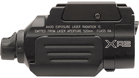 SureFire XR2AGN XR2-A-GN Compact Black Anodized 800 Lumens White LED/Green Laser