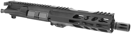 TacFire BU-556-7 Pistol Upper Assembly  5.56x45mm NATO Caliber with 7" Black Nitride Barrel, Black Anodized 7075-T6 Aluminum Receiver  &  M-LOK Handguard for AR-Platform Includes Bolt Carrier Group