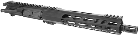 TacFire BU-556-10 Pistol Upper Assembly  5.56x45mm NATO Caliber with 10" Black Nitride Barrel, Black Anodized 7075-T6 Aluminum Receiver  &  M-LOK Handguard for AR-Platform  Includes Bolt Carrier Group