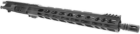 TacFire BU-556-16 Rifle Upper Assembly  5.56x45mm NATO Caliber with 16" Black Nitride Barrel, Black Anodized 7075-T6 Aluminum Receiver  &  M-LOK Handguard for AR-Platform Includes Bolt Carrier Group