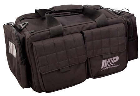 M & P Accessories 110023 Officer Tactical Range Bag 22" Black Nylon