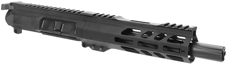 TacFire BU9MM7 Pistol Upper Assembly  9mm Luger Caliber with 7" Black Nitride Barrel, Black Anodized 7075-T6 Aluminum Receiver  &  M-LOK Handguard for AR-Platform Includes Bolt Carrier Group