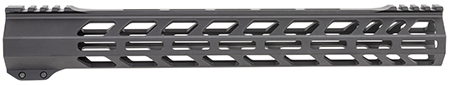 TacFire  A.C.E. Low Profile M-Lok Handgaurd 15" Black Hardcoat Anodized Aluminum for 308 Win AR-10
