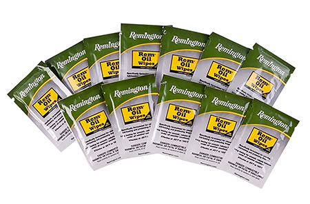 Remington Accessories 18411 Rem Oil  Cleans/Lubricates/Protects Single Pack Wipes 12 Per Pack