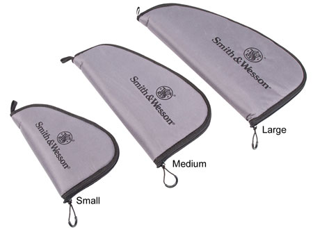 M & P Accessories 110018 Defender Handgun Case Small Black/Gray Holds Handgun Nylon