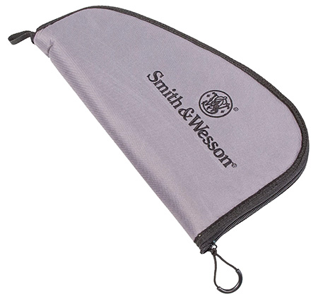 M & P Accessories 110019 Defender Handgun Case Medium Black/Gray Holds Handgun Nylon