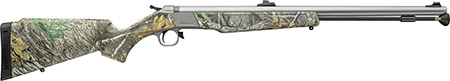 CVA PR2118S Wolf V2 50 Cal 209 Primer 24" Matte Stainless Steel Barrel, Drilled  &  Tapped Stainless Steel Receiver, Fixed Realtree Edge Synthetic Stock