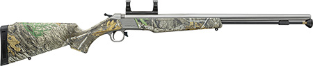 CVA PR2118SM Wolf V2 50 Cal 209 Primer 24" Matte Stainless Steel Barrel, Stainless Steel Receiver w/DuraSight Rail, Fixed Realtree Edge Synthetic Stock