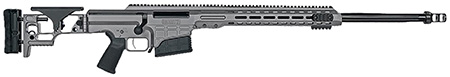 Barrett 18501 MRAD  300 PRC Caliber 26" 10+1, Tungsten Gray Rec  &  Folding Stock, Black Magpul Grip