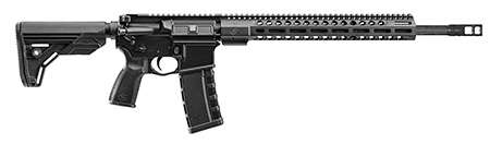 FN 36100669 FN 15 DMR3 5.56x45mm NATO 18" Barrel 30+1, Black Anodized Receiver, Black  OEM Stock  &  Grip, Optics Ready