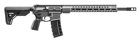FN 36100683 FN 15 DMR3 5.56x45mm NATO 18" Barrel 30+1, Tungsten Gray Receiver, Black OEM Stock  &  Grip, Optics Ready