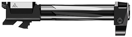 Radian Weapons G19G3ILRN Ramjet + Afterburner Combo  9mm Luger, Compatible w/Glock 19 Gen3, Black Stainless Steel Fluted Barrel