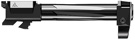 Radian Weapons G19G4ILRN Ramjet + Afterburner Combo  9mm Luger, Compatible w/Glock 19 Gen4, Black Stainless Steel Fluted Barrel