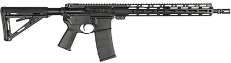 Bersa BAR15RMGP BAR15  5.56x45mm NATO 30+1 16" Barrel, Hard Coat Anodized Receiver, Magpul 6 Position CTR Stock, 15" M-LOK Handguard, Magpul Grip, Manual Safety, Optics Ready