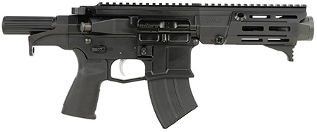 Maxim Defense MXM50801 PDX 505-SPS 7.62x39mm Caliber with 5.50" Barrel, 20+1 Capacity, Black Metal Finish, Black Polymer Grip